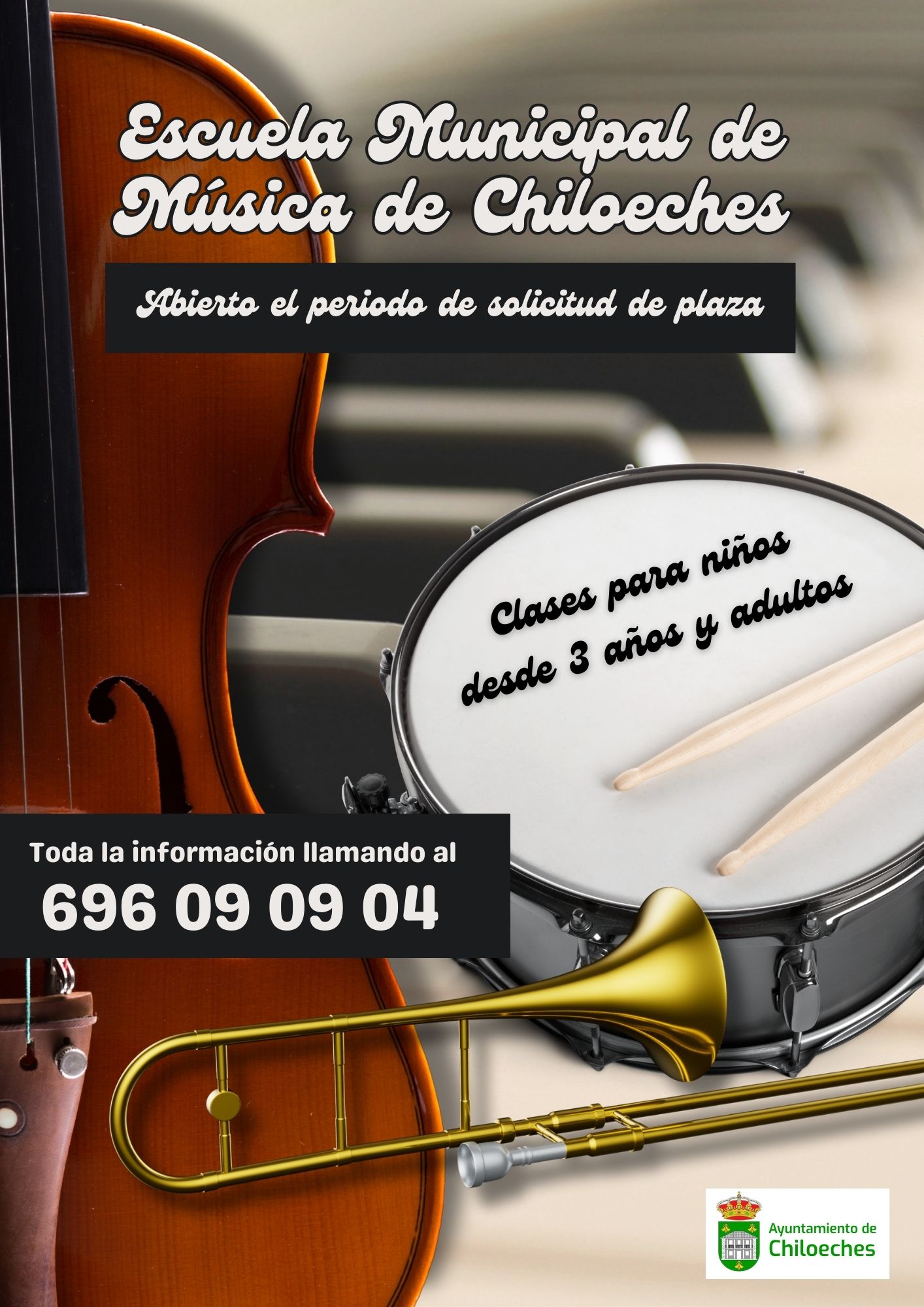 Chiloeches apuesta por la cultura con la creación de su Escuela Municipal de Música