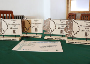 Entregados en Molina de Aragón los premios de emprendimiento rural “Tierra de Oportunidades” de CaixaBank y la ADR Alto Tajo