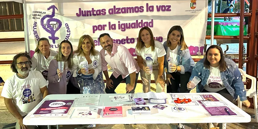 Fiestas de Mesones 2025 comienzan con el Punto Violeta: igualdad y prevención