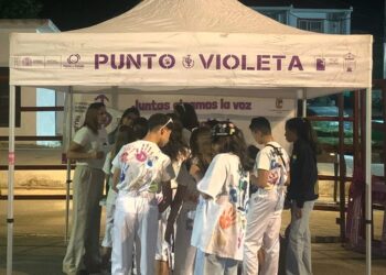 Fiestas de Mesones 2025 comienzan con el Punto Violeta: igualdad y prevención