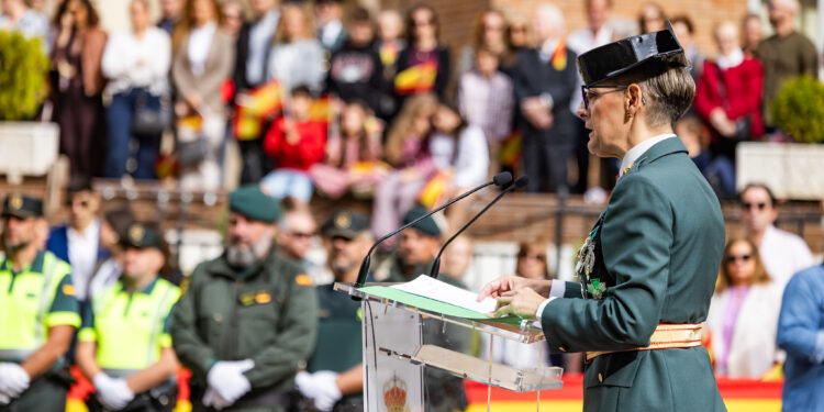Homenaje a Cristina Moreno en Guadalajara con motivo de la Virgen del Pilar