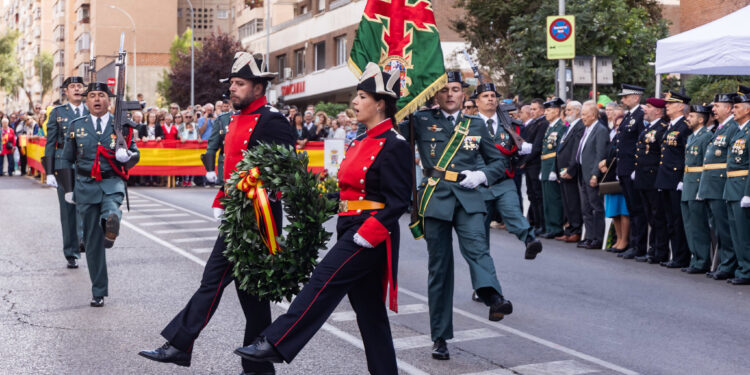 Homenaje a Cristina Moreno en Guadalajara con motivo de la Virgen del Pilar