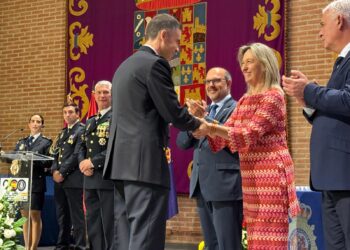 Ana Guarinos reconoce la labor de la Policía Nacional en Guadalajara por su vocación de servicio y compromiso con la seguridad