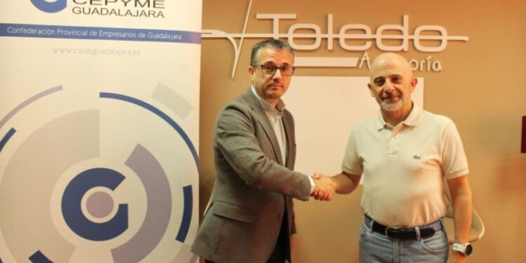 CEOE-CEPYME Guadalajara y Asesoría Toledo renuevan convenio para apoyar a empresas y autónomos