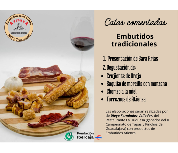 Catas comentadas Embutidos Atienza