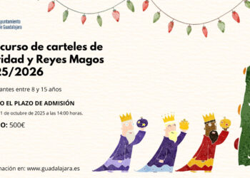 El Ayuntamiento de Guadalajara convoca el concurso infantil para el cartel de Navidad y Reyes Magos 2025