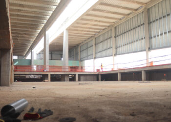 El nuevo Centro Acuático de Cabanillas alcanza el 50% de ejecución