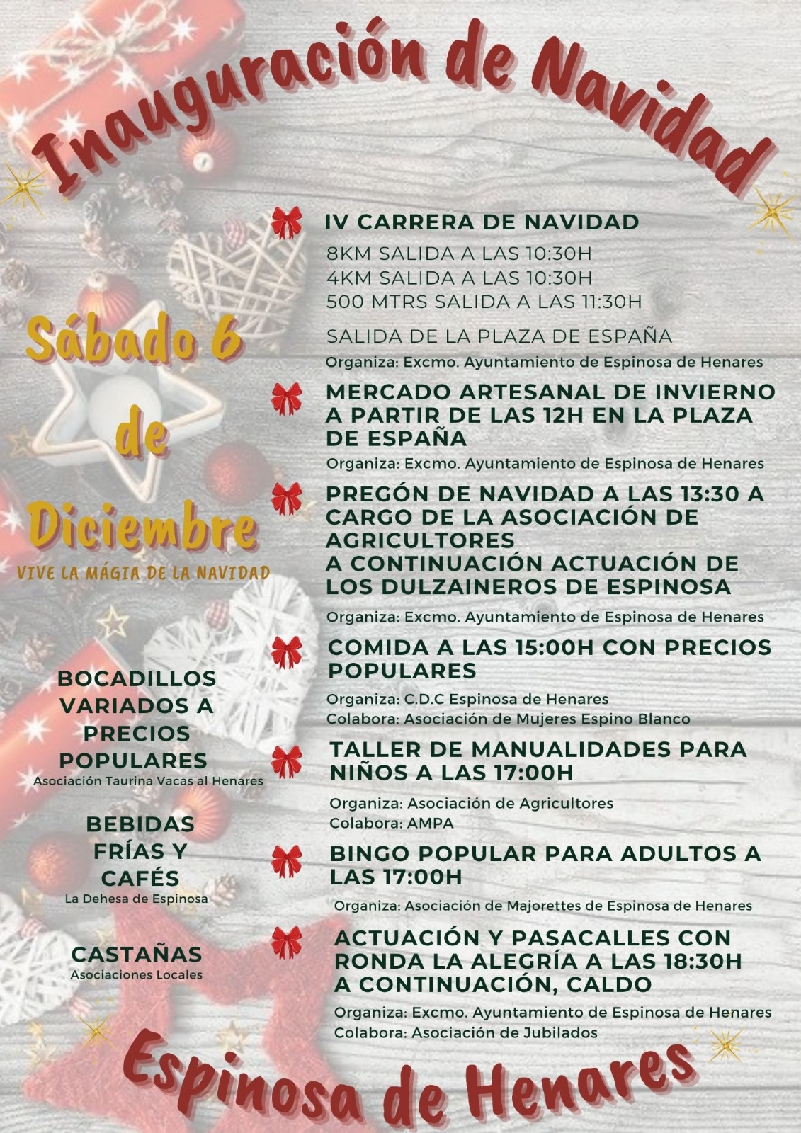 Espinosa de Henares inaugura su primer Mercadillo Artesanal de Invierno