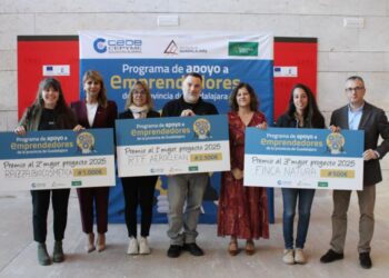 Eurocaja Rural Premia a los Emprendedores de Guadalajara en la VIII Edición del Programa de Apoyo a Emprendedores