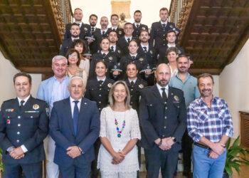 Quince nuevos agentes se incorporan a la Policía Local de Guadalajara para reforzar la seguridad ciudadana