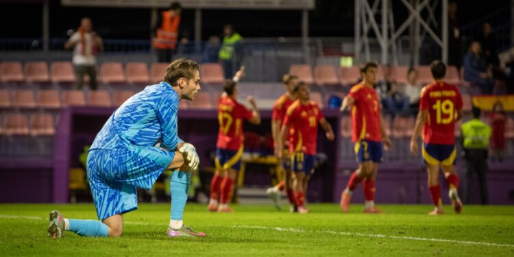 España Sub-21 arrolla a Noruega 4-1 en el Pedro Escartín de Guadalajara
