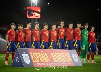 España Sub-21 arrolla a Noruega 4-1 en el Pedro Escartín de Guadalajara