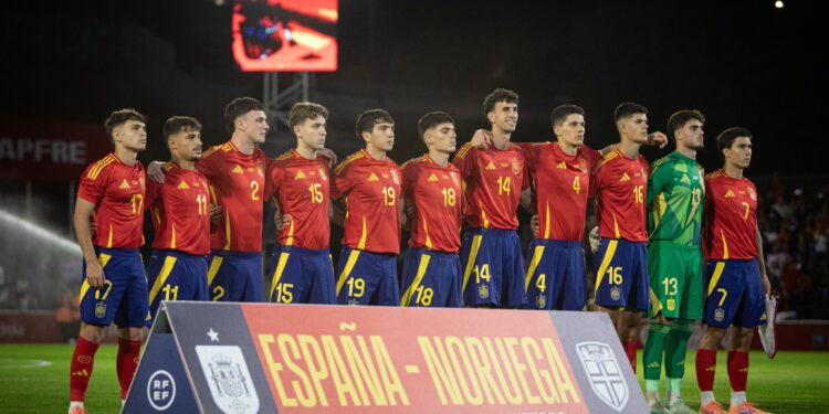 España Sub-21 arrolla a Noruega 4-1 en el Pedro Escartín de Guadalajara