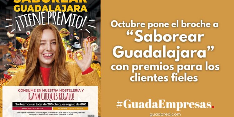 Octubre, última oportunidad para disfrutar de Saborear Guadalajara y ganar cheques regalo en los bares y restaurantes locales
