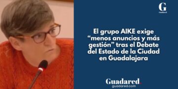 AIKE acusa al Gobierno local de Guadalajara de convertir el Debate del Estado de la Ciudad en “un monólogo de autobombo”