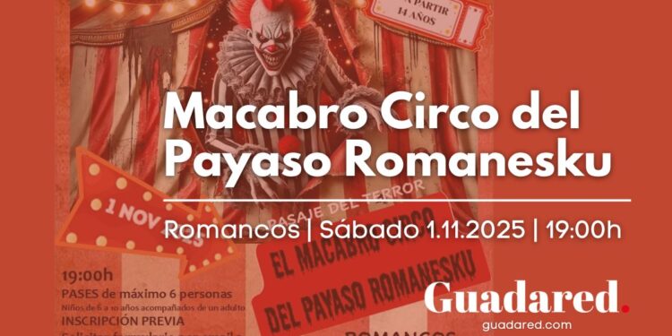 Macabro Circo del Payaso Romanesku en Romancos | Pasaje del Terror 2025