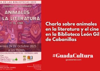 Charla sobre animales en la literatura y el cine en la Biblioteca León Gil de Cabanillas