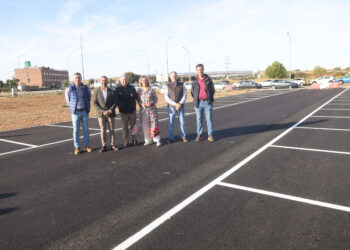 Guadalajara inaugura 64 nuevas plazas de aparcamiento en el Polígono del Henares