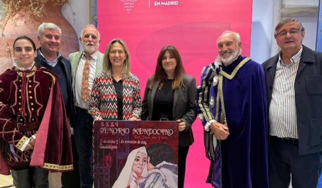 Guadalajara presenta la 35ª edición del Tenorio Mendocino en Madrid