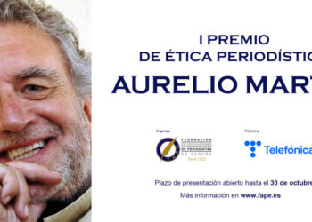 Premio de Ética Periodística Aurelio Martín 2025: 8.000 € para periodistas comprometidos con la ética