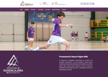 La Diputación de Guadalajara lanza una nueva web para centralizar toda la información deportiva provincial