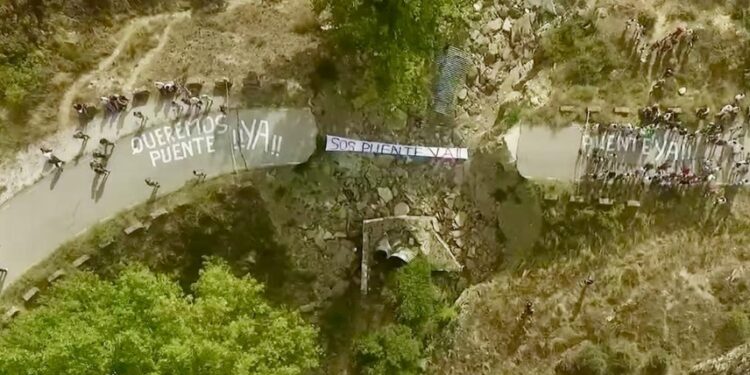 Vecinos de Villares y Zarzuela de Jadraque siguen aislados mientras Diputación y Junta anuncian la reconstrucción del puente