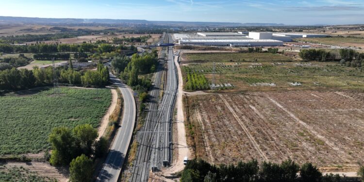Finalizan las obras del Puerto Seco de la Ciudad del Transporte en Marchamalo, que impulsará la logística del Corredor del Henares en 2026