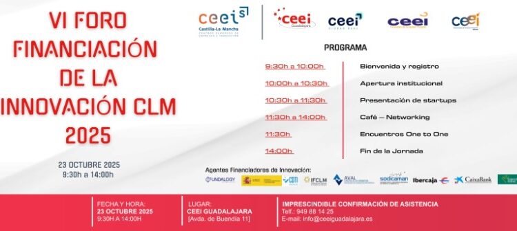 VI Foro de Financiación de la Innovación en Guadalajara 2025 | Startups CLM