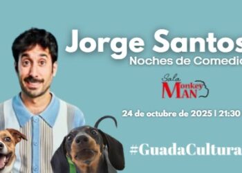 Jorge Santos revolucionará la Sala Monkey Man de Guadalajara con su monólogo “¡Todos locos!”