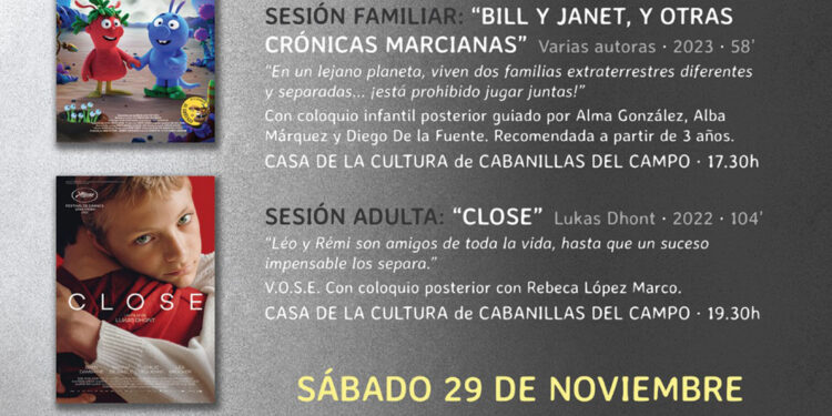 XV Festival de Cine Lento en Cabanillas del Campo: Proyecciones, Dualidades y Cine de Autor del 27 al 29 de noviembre