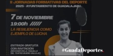 Carolina Marín ofrece una conferencia sobre resiliencia en Guadalajara: II Jornadas Formativas del Deporte 2025