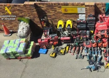 Detenidos 16 implicados en 50 robos en obras de construcción en Madrid, Guadalajara y Toledo