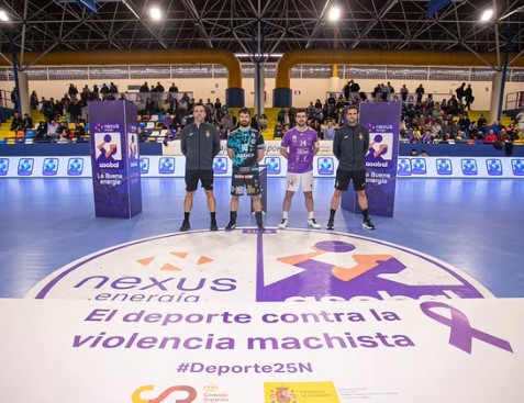 ASOBAL y sus clubes contra la violencia machista: campaña en el Día Internacional de la Eliminación de la Violencia contra las Mujeres