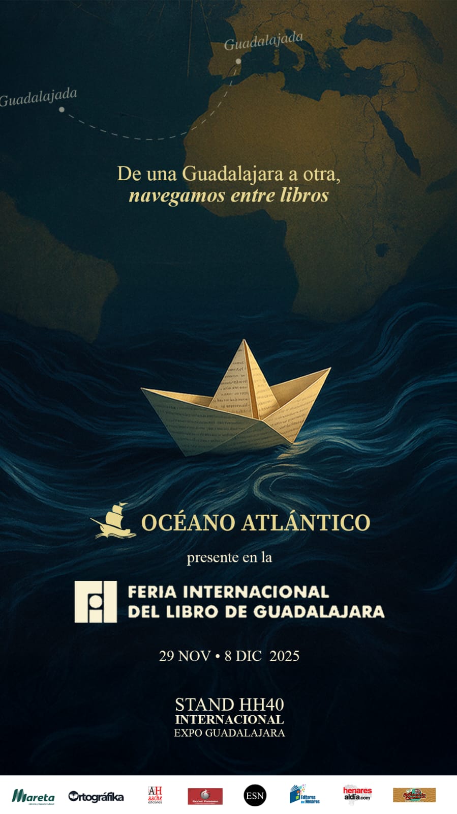 Océano Atlántico Editores se prepara para brillar en la Feria Internacional del Libro de Guadalajara 2025