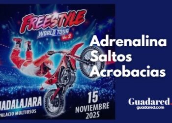 Freestyle World Tour 2025 en Guadalajara: adrenalina, saltos y acrobacias en el Palacio Multiusos