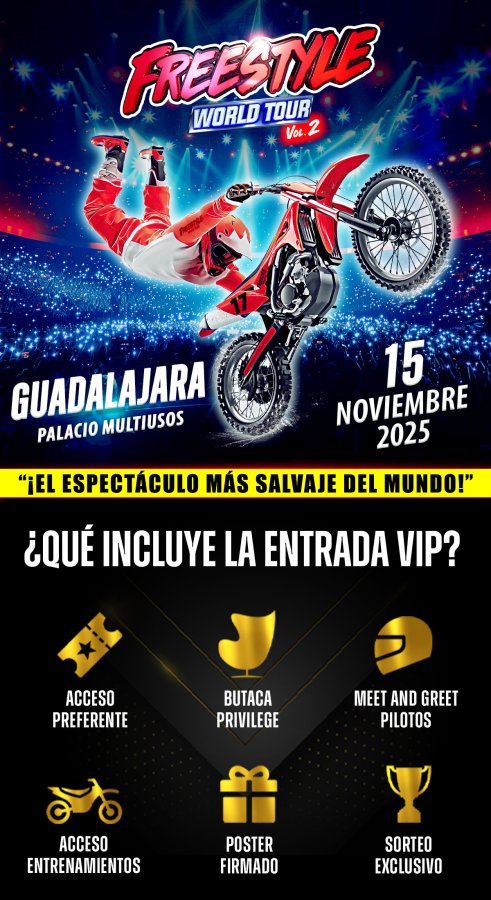 Freestyle World Tour 2025 en Guadalajara