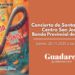 Concierto de Santa Cecilia en el Centro San José – Banda Provincial de Música, 20 de noviembre