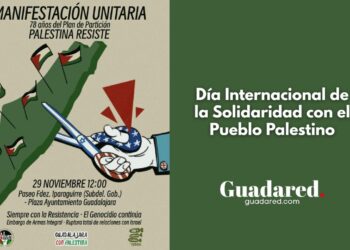 Día Internacional de la Solidaridad con el Pueblo Palestino: Movilizaciones y Campañas Solidarias en Guadalajara, 29 de Noviembre