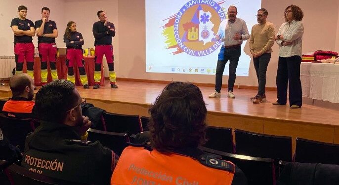 JCCM fortalece la formación sanitaria de voluntarios de Protección Civil en Brihuega y Cuenca