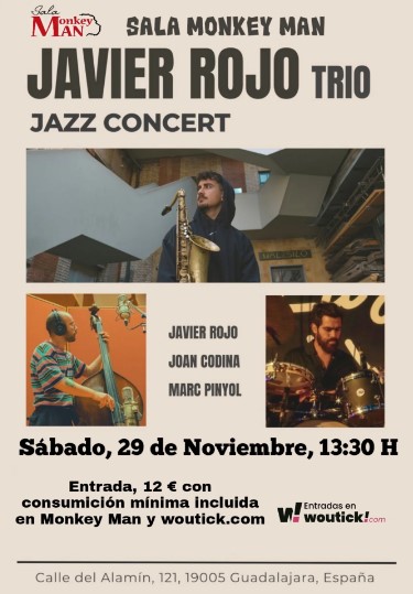 Javier Rojo Trío En Vivo Hoy en Monkey Man