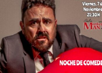 Diego Daño en la Sala Monkey Man: Noche de Comedia en Guadalajara