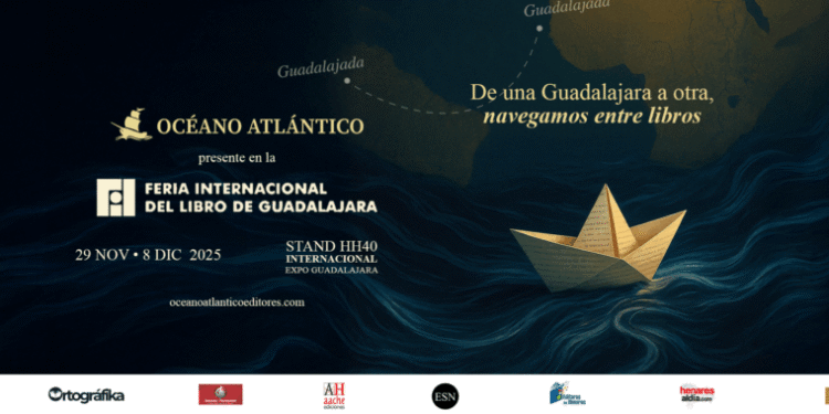 Océano Atlántico Editores participa en la Feria Internacional del Libro de Guadalajara 2025 para fortalecer la cultura hispano-mexicana