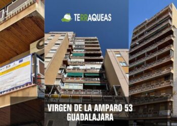 Rehabilitación energética en Guadalajara: Terráqueas renueva Amparo 53 con SATE y placas solares