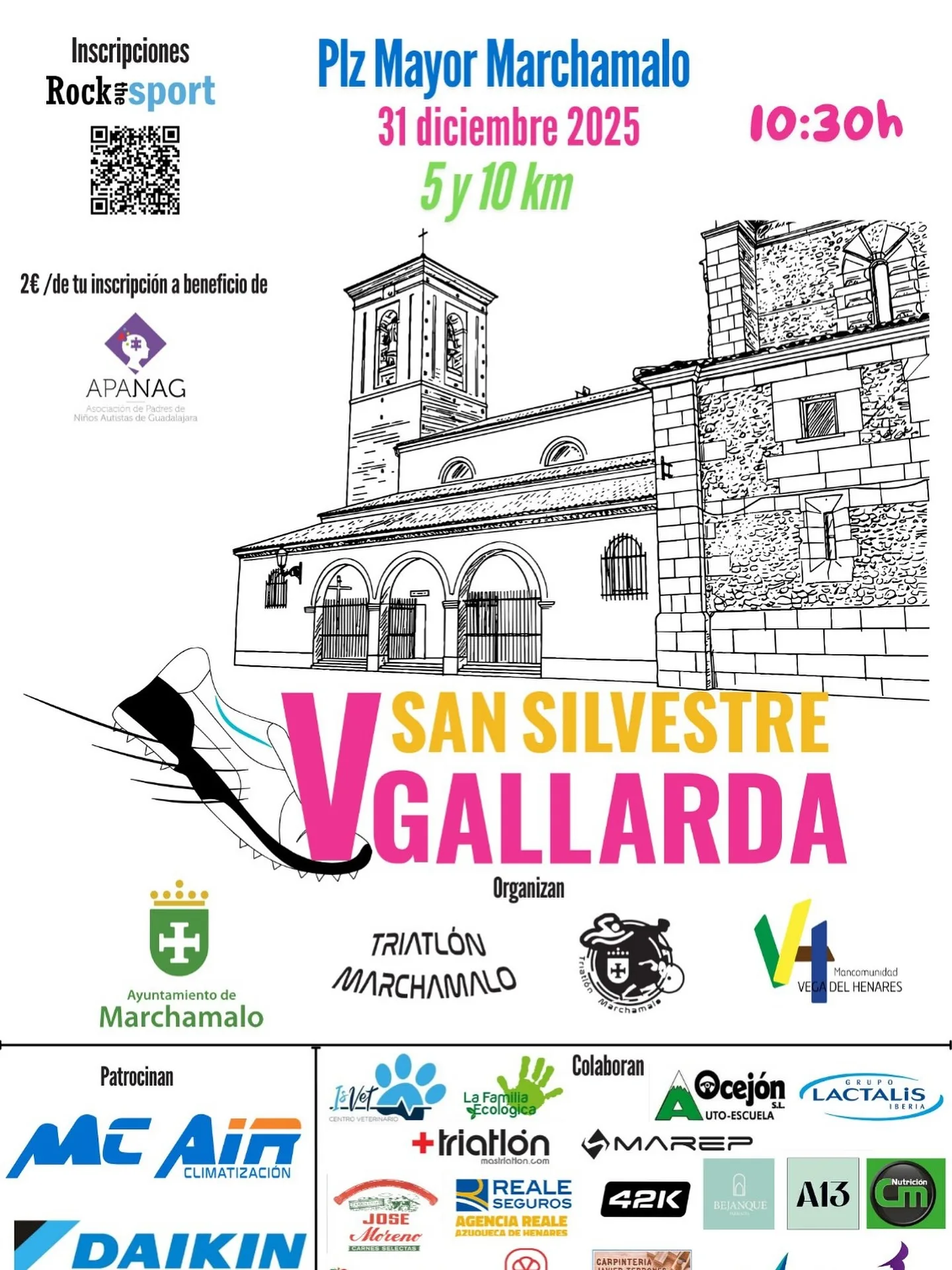 V San Silvestre Gallarda 2025 en Marchamalo