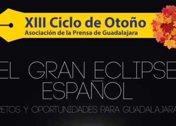 XIII Ciclo de Conferencias de la Asociación de la Prensa de Guadalajara: Eclipse Solar y Problema de la Vivienda en Debate