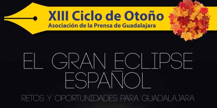 XIII Ciclo de Conferencias de la Asociación de la Prensa de Guadalajara: Eclipse Solar y Problema de la Vivienda en Debate