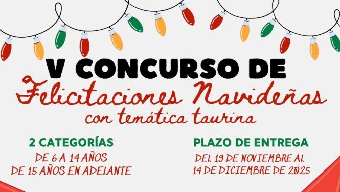 V Concurso de Felicitaciones Navideñas Taurinas de la Federación Taurina de Guadalajara
