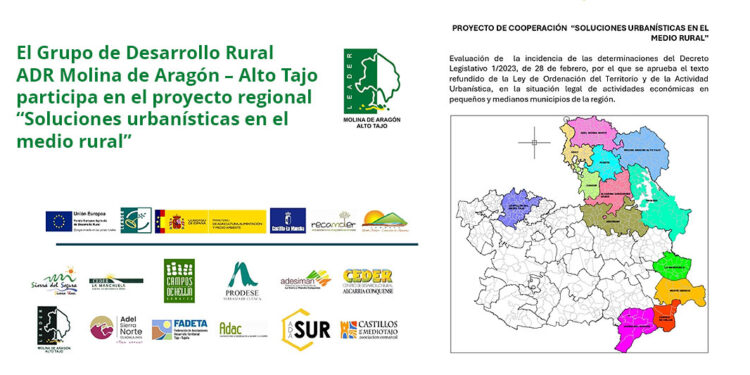 El Grupo ADR Molina de Aragón – Alto Tajo impulsa soluciones urbanísticas para el medio rural en Castilla-La Mancha