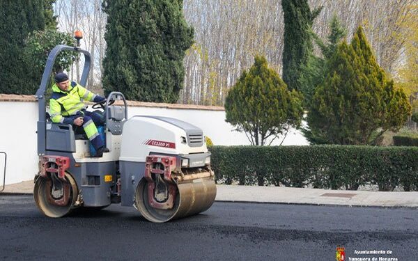 Yunquera de Henares Continúa Mejorando sus Vías Urbanas con la Séptima Fase del Plan de Asfaltado