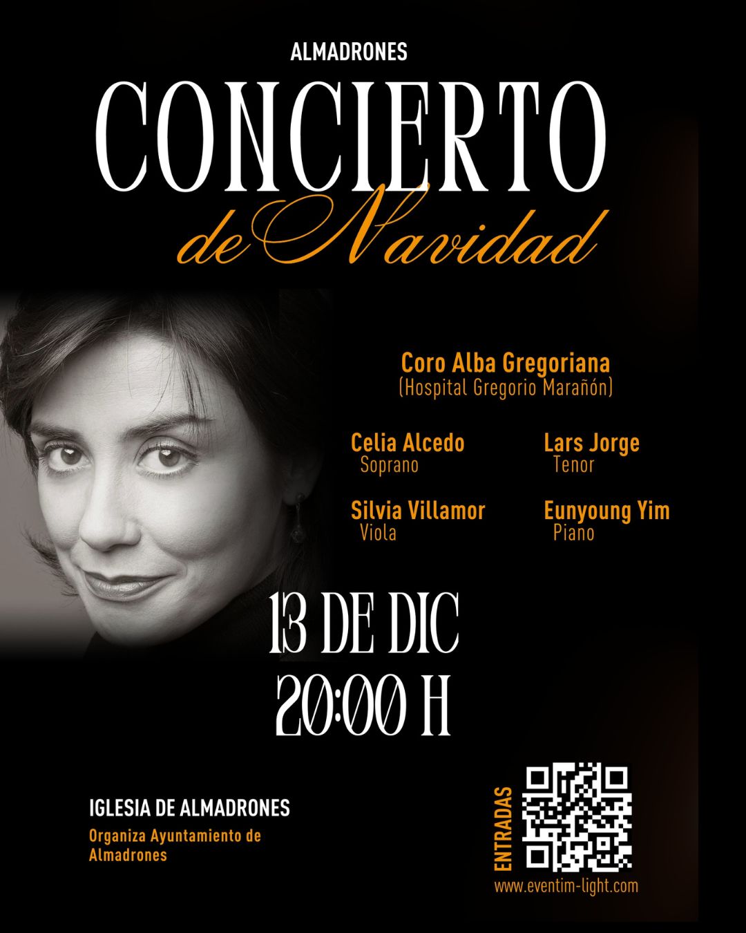 Concierto Benéfico de Navidad en Almadrones 2025: Música y Solidaridad